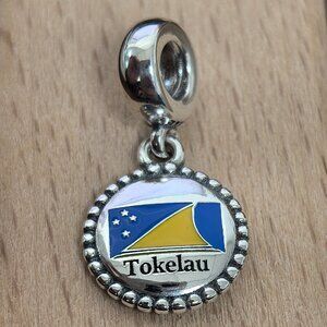Pandora Tokelau Exclusive Dangle Charm Pendant, S925 Silver Bracelets